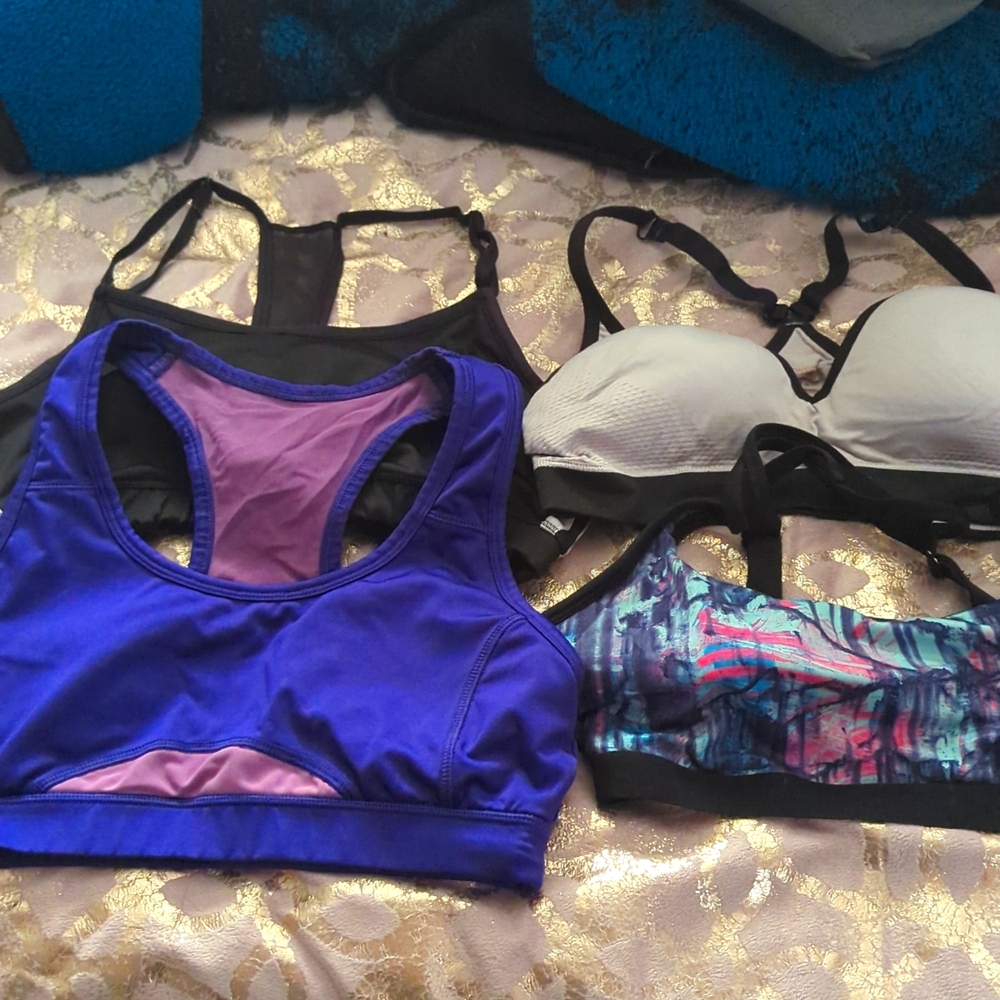 Bundle of 4 Large sports bras